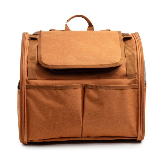 HKM-364371 Expandable Lightweight Cat Backpack with Breathable Design for Outdoor Adventures