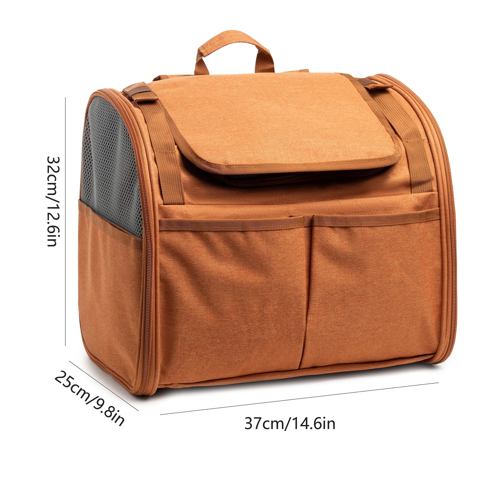HKM-364371 Expandable Lightweight Cat Backpack with Breathable Design for Outdoor Adventures