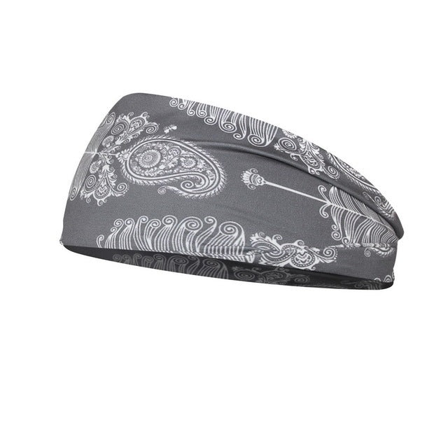 HKM-239955 Stylish Women's Stretch Turban Headwrap - Versatile Cloth Hair Accessory