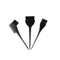 HKM-905363 Three-Piece Hair Dye Application Kit with Brush, Bowl, and Hairpin - Black