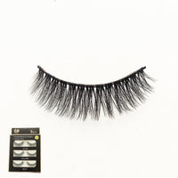 HKM-124499 3 Pairs of 3D Chemical Fiber Fake Eyelashes for Stunning Lashes