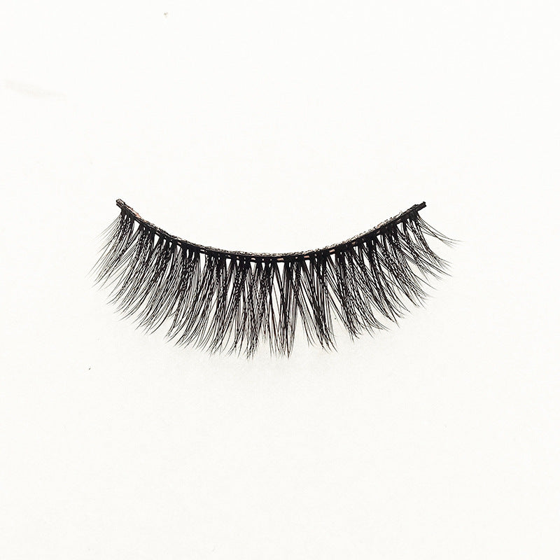 HKM-124499 3 Pairs of 3D Chemical Fiber Fake Eyelashes for Stunning Lashes
