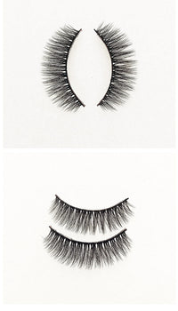 HKM-124499 3 Pairs of 3D Chemical Fiber Fake Eyelashes for Stunning Lashes
