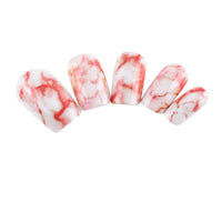 HKM-461331 French Art Marbling Nail Enhancement Watermark Stickers - Black and White Texture for Watercolor Nail Art
