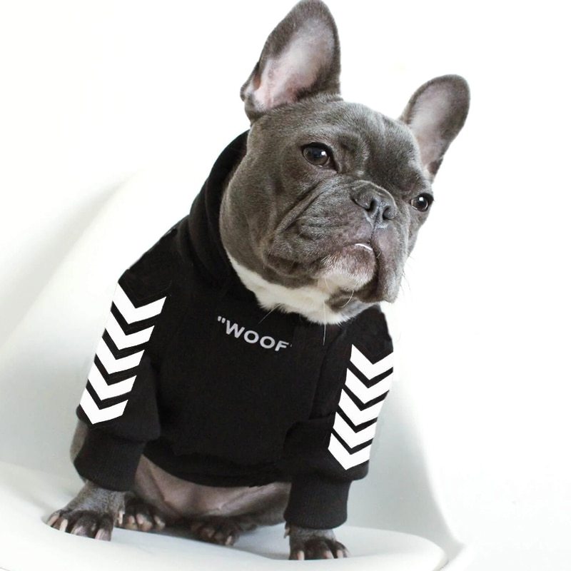 HKM-320787 Winter Dog Jacket with Hood - Casual Pet Apparel for Cold Weather Protection