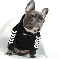 HKM-320787 Winter Dog Jacket with Hood - Casual Pet Apparel for Cold Weather Protection