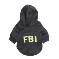 HKM-806227 Fleece Printed Dog Clothes - Comfortable Cotton/Polyester, Multiple Sizes Available