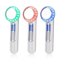 HKM-311571 Negative Ion Beauty Device with RGB Phototherapy and Ultrasound Technology for Skin Rejuvenation and Nourishment