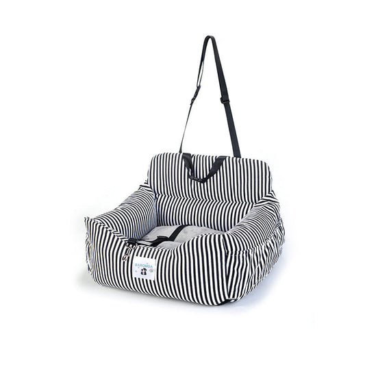 HKM-475347 Dual-purpose Indoor Car Dog Kennel - Soft Cloth Pet Nest in Various Colors