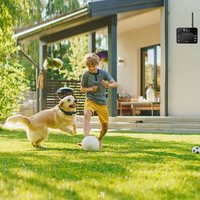 HKM-621907 Wireless Electric Dog Fence Containment System with Waterproof Shock Training Collar for All Dog Sizes