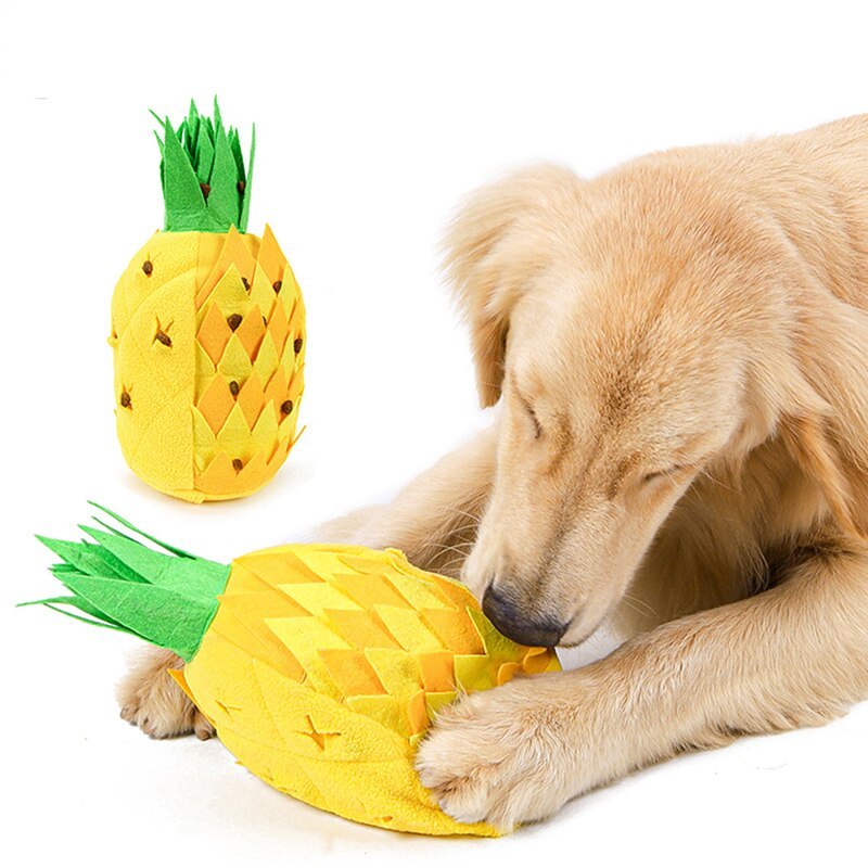 HKM-025171 Soft Sniffing Toy for Pets - Granulated Felt Cloth with Cotton Filling (13 x 30 cm)