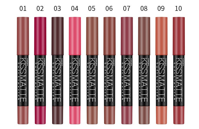 HKM-743635 Matte Finish Lipstick for All Skin Types - Long-Lasting Modification Formula