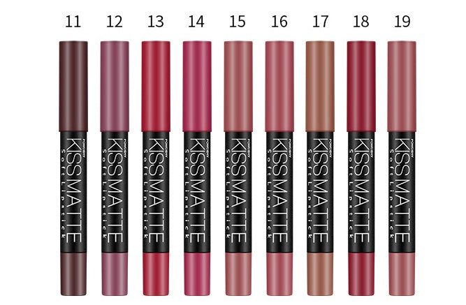 HKM-743635 Matte Finish Lipstick for All Skin Types - Long-Lasting Modification Formula