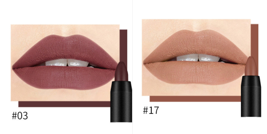 HKM-743635 Matte Finish Lipstick for All Skin Types - Long-Lasting Modification Formula