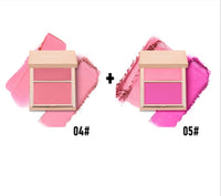 HKM-581779 Double-Take Cream & Powder Blush Duo for Effortless Definition and Warmth - 6.5g