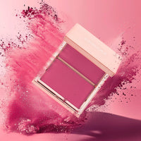 HKM-581779 Double-Take Cream & Powder Blush Duo for Effortless Definition and Warmth - 6.5g