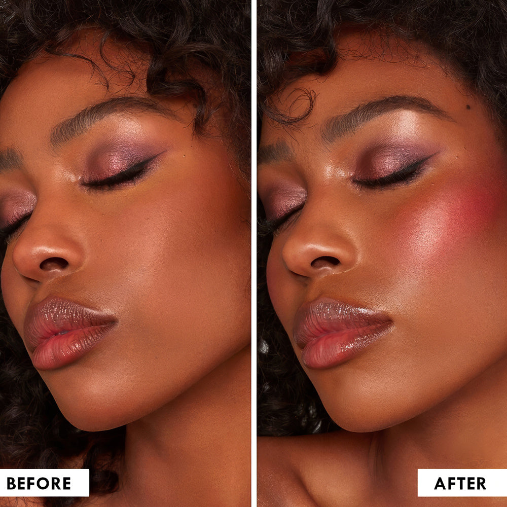HKM-581779 Double-Take Cream & Powder Blush Duo for Effortless Definition and Warmth - 6.5g