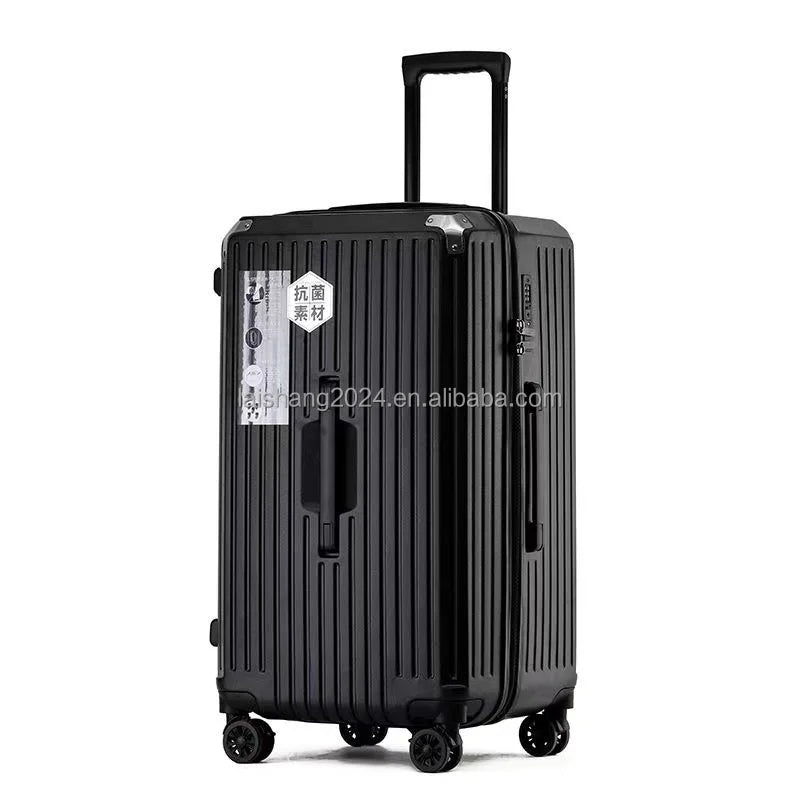 KTX-785619 Durable Lightweight 4-Piece Trolley Luggage Set with Wheels - PC Hard Shell Travel Bags