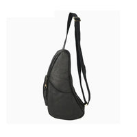 HKM-648275 Handmade Leather Crossbody Bag for Men - Vintage Style Chest Bag