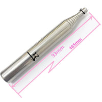 HKM-058771 Retractable Stainless Steel Blowpipe with Eight Sections for Efficient Airflow