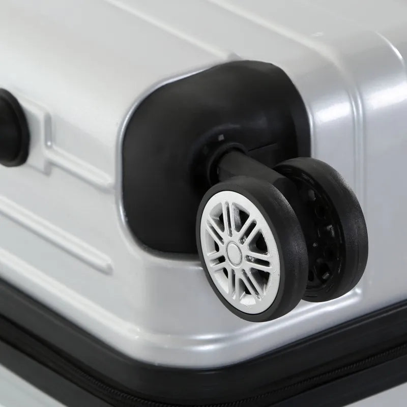 KTX-010387 Transparent Crystal PC Trolley Luggage - Model XHP084