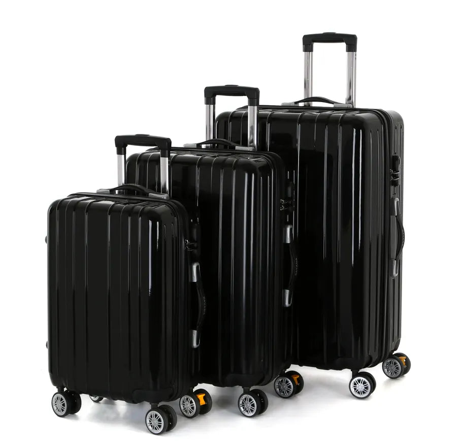 KTX-010387 Transparent Crystal PC Trolley Luggage - Model XHP084