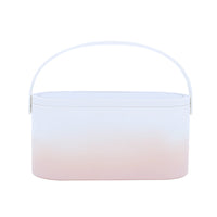 HKM-384211 Portable Makeup Mirror with LED Light and Touch Control, Ideal for Travel and Desktop Use