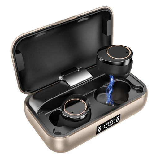 KTX-343315 TWS Touch Bluetooth Headset with 65 mAh Battery and 3000 mAh Charging Case, Bluetooth 5.0 Technology