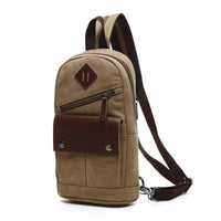 HKM-401939 Multifunctional Small Backpack for Men - Versatile Chest Messenger Bag