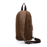 HKM-401939 Multifunctional Small Backpack for Men - Versatile Chest Messenger Bag