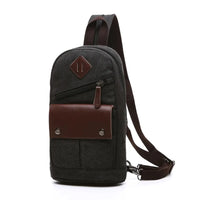 HKM-401939 Multifunctional Small Backpack for Men - Versatile Chest Messenger Bag