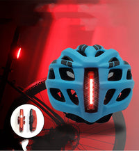 HKM-397971 Bicycle Helmet with Integrated Taillight and Insect Screen for Enhanced Safety