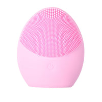 HKM-849363 Foaming Waterproof Silicone Face Cleanser with Sonic Wave Technology