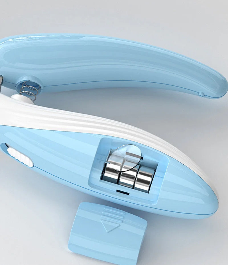 HKM-004307 LED Electric Pet Nail Clippers with Built-in Light for Safe Trimming of Dogs and Cats
