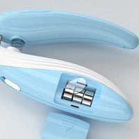 HKM-004307 LED Electric Pet Nail Clippers with Built-in Light for Safe Trimming of Dogs and Cats