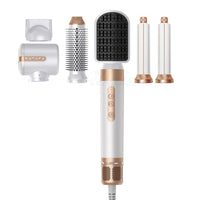 HKM-233747 7-in-1 Hot Air Comb with Brushless Motor and Temperature Control for Versatile Styling