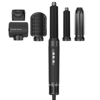 HKM-233747 7-in-1 Hot Air Comb with Brushless Motor and Temperature Control for Versatile Styling