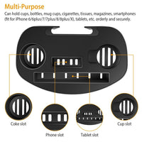 HKM-187539 Cup Holder Side Tray for Zero Gravity Chairs - Fits Beverage Cans and Mobile Devices