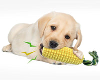 HKM-709523 Durable Squeaky Corn Stick Dog Chew Toy for Small, Medium, and Large Breeds
