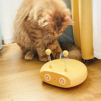 HKM-953875 Interactive Electric Cat Toy with Laser and Automatic Movement for Engaging Playtime