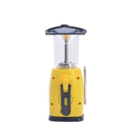 HKM-957011 Solar-Powered Hand-Crank Emergency Light with Multifunctional Features