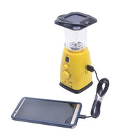 HKM-957011 Solar-Powered Hand-Crank Emergency Light with Multifunctional Features
