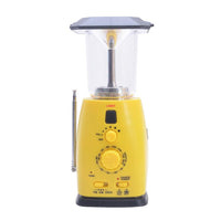 HKM-957011 Solar-Powered Hand-Crank Emergency Light with Multifunctional Features
