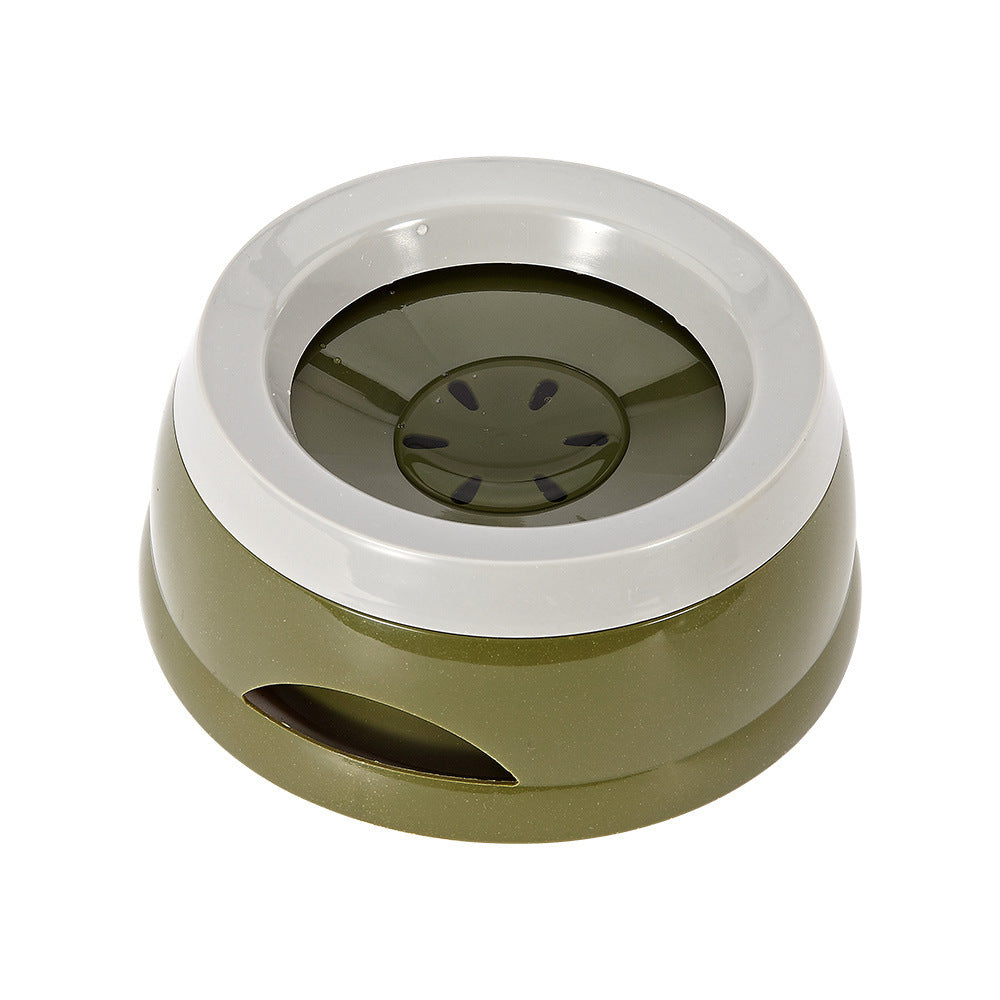 HKM-228179 Anti-Spill Pet Bowl for Car and Home, 15.3 x 18.9 x 8cm, Available in Pink, Army Green, Blue, Gray