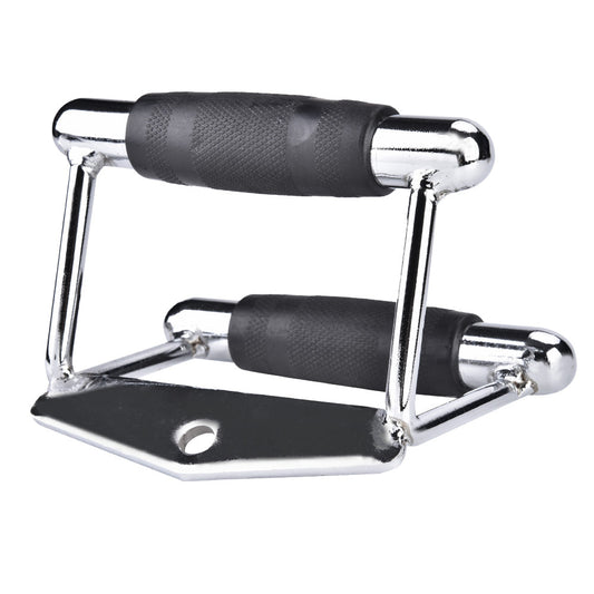 KTX-980563 Steel Chinning Triangle Bar Handle for Cable Machine Training