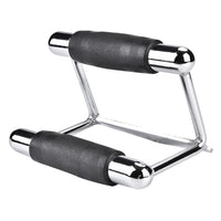 HKM-980563 Steel Chinning Triangle Bar Handle for Cable Machine Training