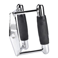 HKM-980563 Steel Chinning Triangle Bar Handle for Cable Machine Training