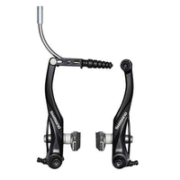 HKM-573011 Folding Mountain Bike Flat Handlebar Brakes for Enhanced Stopping Power