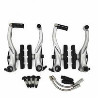 HKM-573011 Folding Mountain Bike Flat Handlebar Brakes for Enhanced Stopping Power
