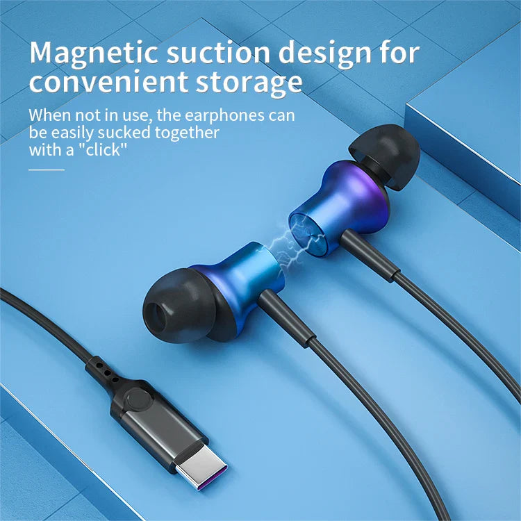 KTX-551251 USB-C In-Ear Headphones with Microphone and Handsfree Function